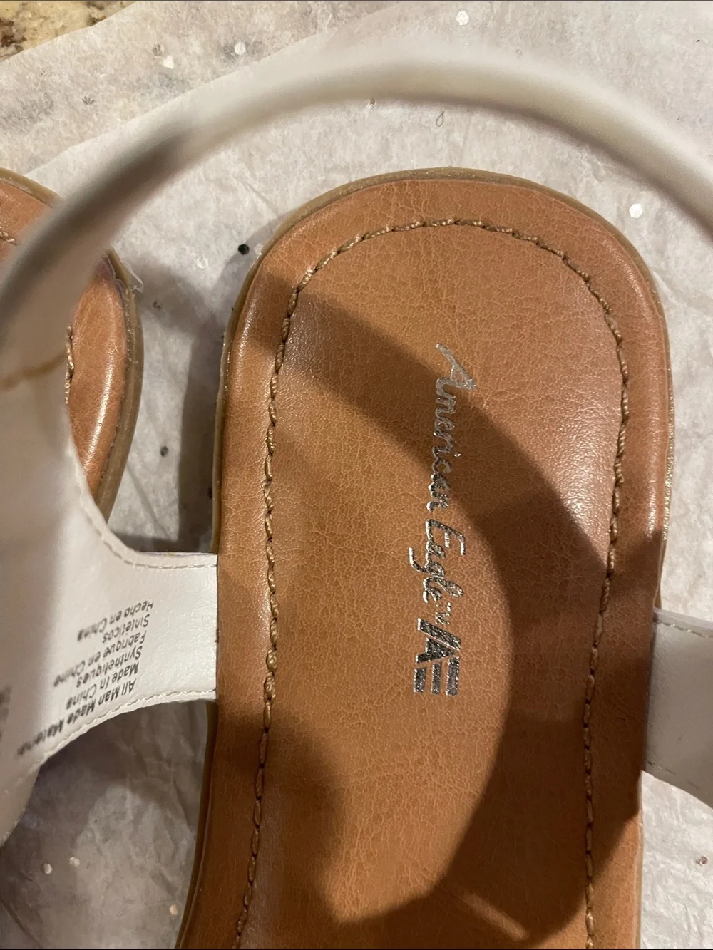 2 Pairs Girls H&M and American Eagle Sandals
